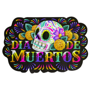 Adorno Padi 2606 Letrero Mega Calavera