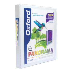 Carpeta Oxford Panorama 1 Pulg Herraje D Blanco