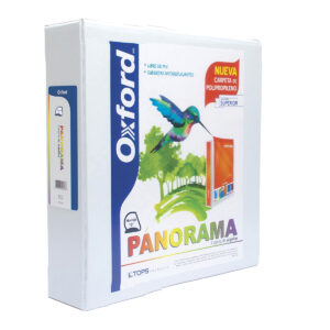 Carpeta Oxford Panorama 2 Pulg Herraje D Blanco